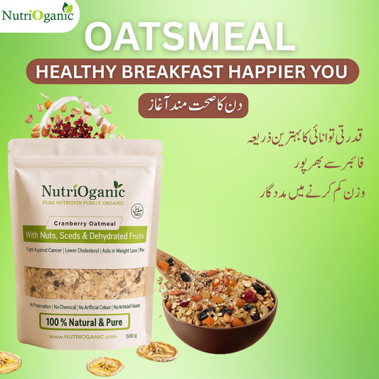 Cranberry Oatmeal (Nashta )